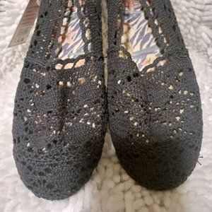 Almost Black SlipOns